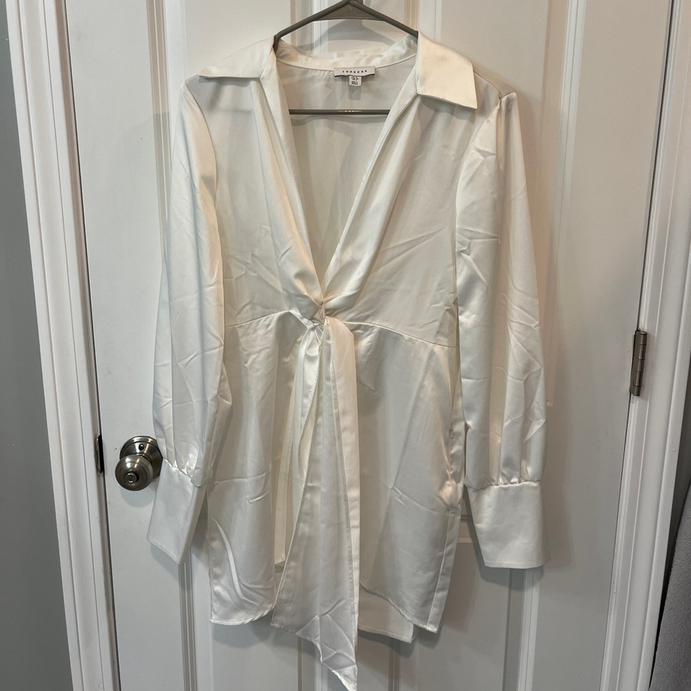 White Topshop Dress